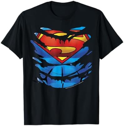 Amazon.com: DC Superman Logo Doomsday Red Graffiti T-Shirt